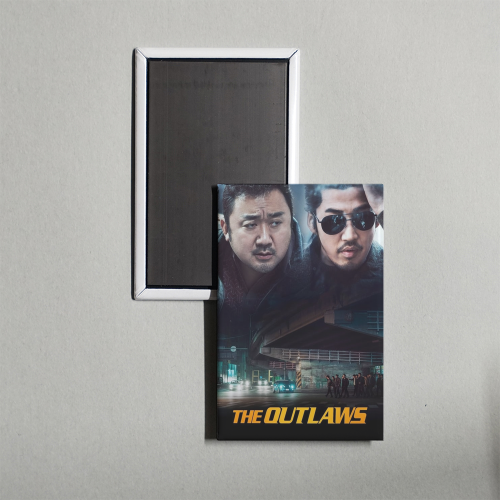 The Outlaws Mini Movie Fridge Magnet