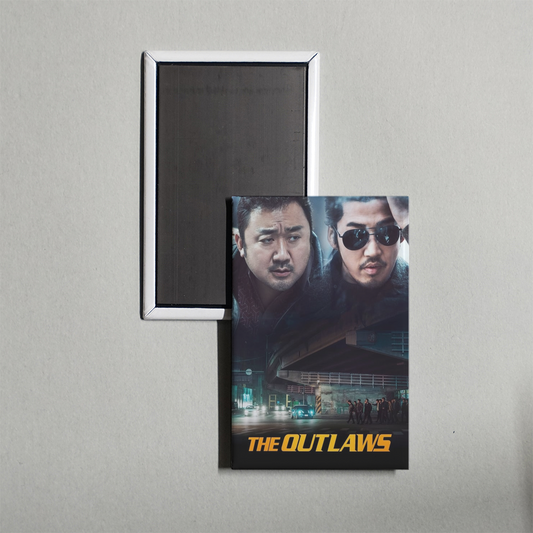 The Outlaws Mini Movie Fridge Magnet