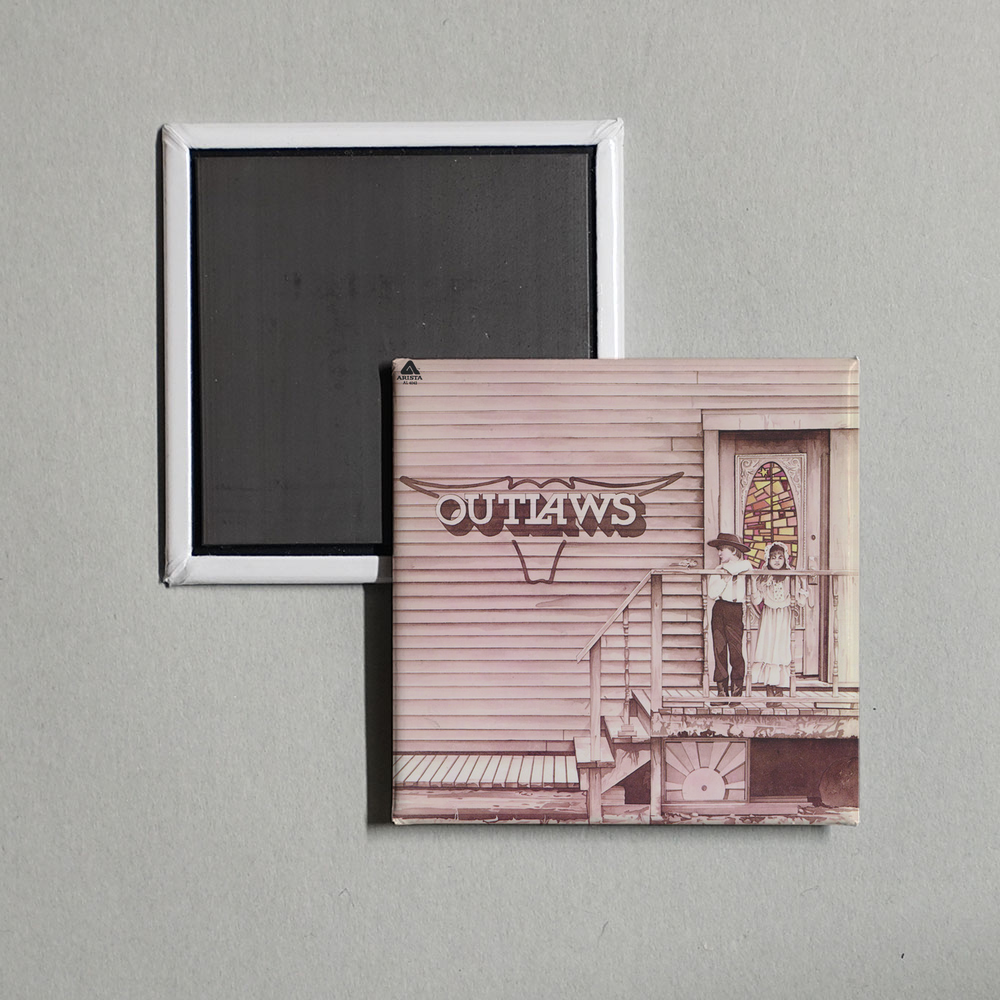 The Outlaws - The Outlaws Album Cover Fridge Magnet