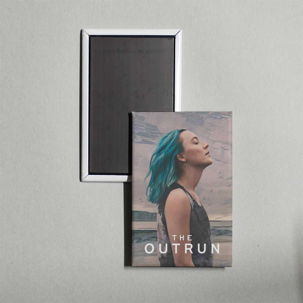 The Outrun Mini Movie Fridge Magnet