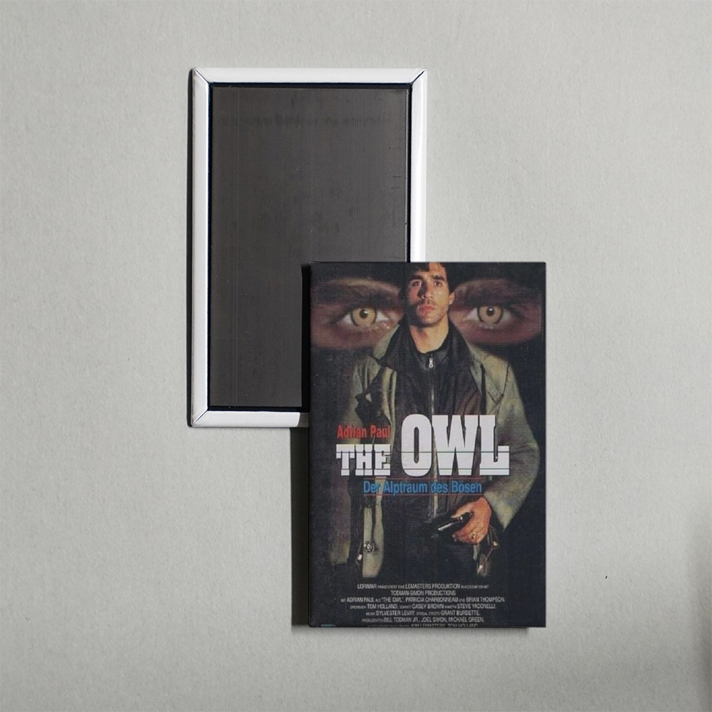 The Owl Mini Movie Fridge Magnet