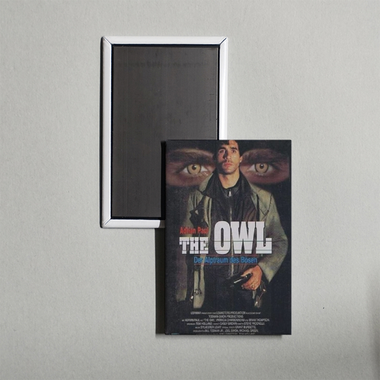 The Owl Mini Movie Fridge Magnet