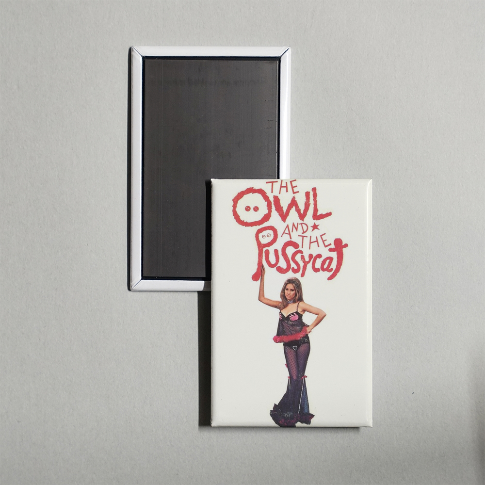 The Owl and the Pussycat Mini Movie Fridge Magnet
