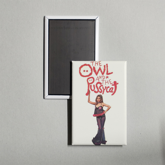 The Owl and the Pussycat Mini Movie Fridge Magnet