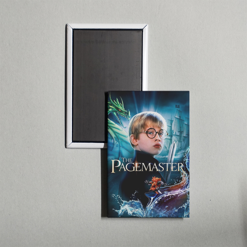 The Pagemaster Mini Movie Fridge Magnet