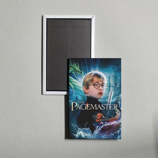 The Pagemaster Mini Movie Fridge Magnet