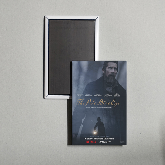 The Pale Blue Eye Mini Movie Fridge Magnet