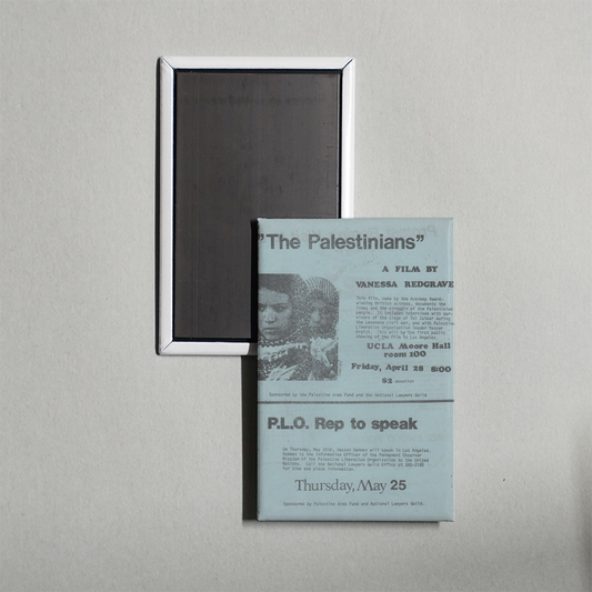 The Palestinian Mini Movie Fridge Magnet