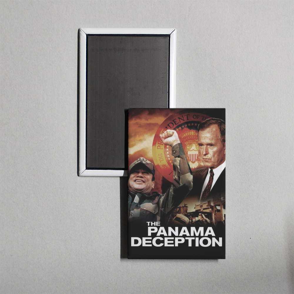 The Panama Deception Mini Movie Fridge Magnet