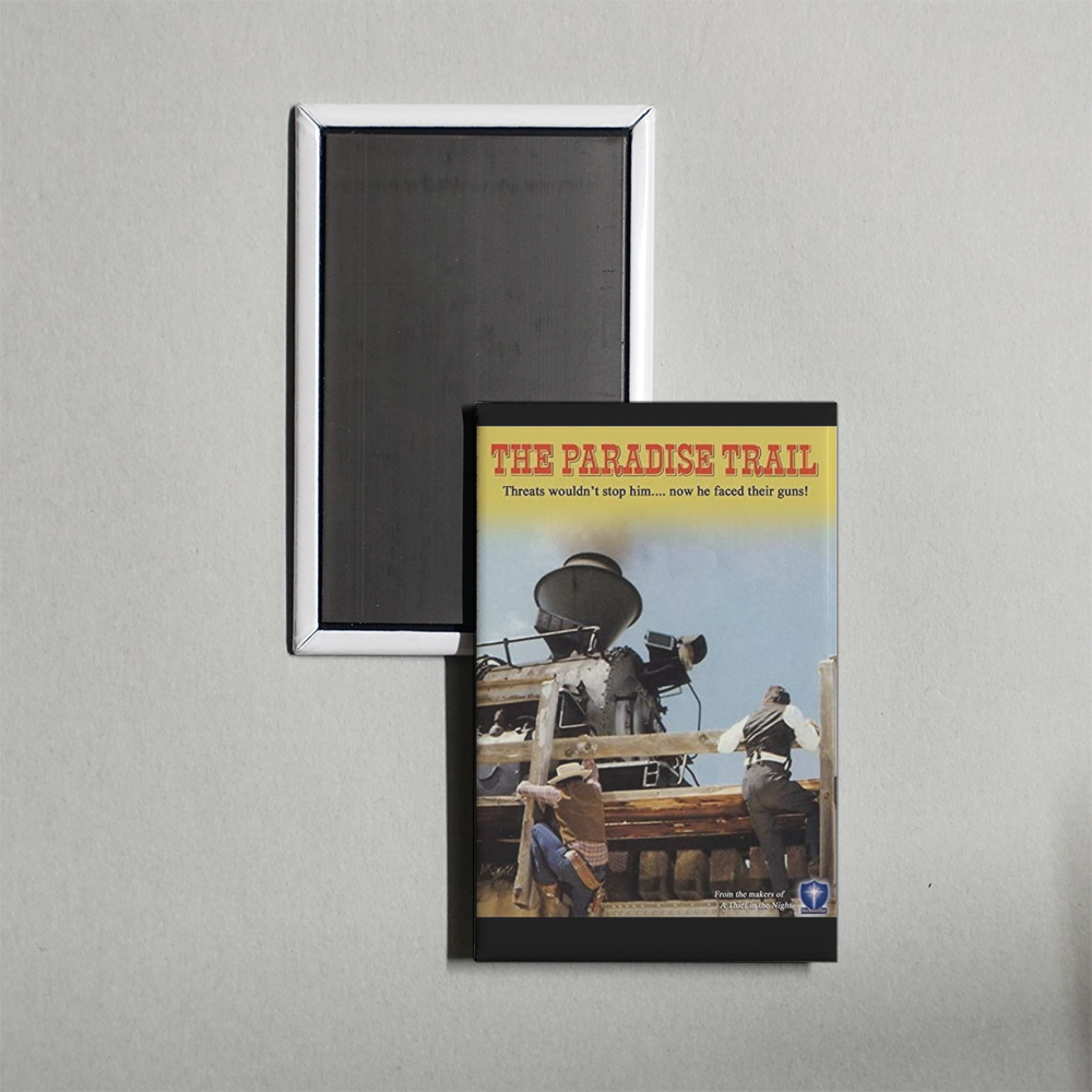 The Paradise Trail Mini Movie Fridge Magnet