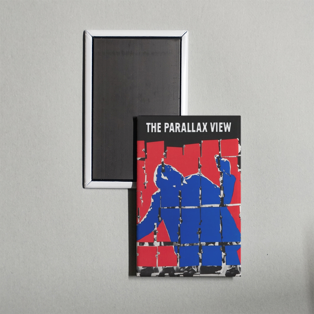 The Parallax View Mini Movie Fridge Magnet