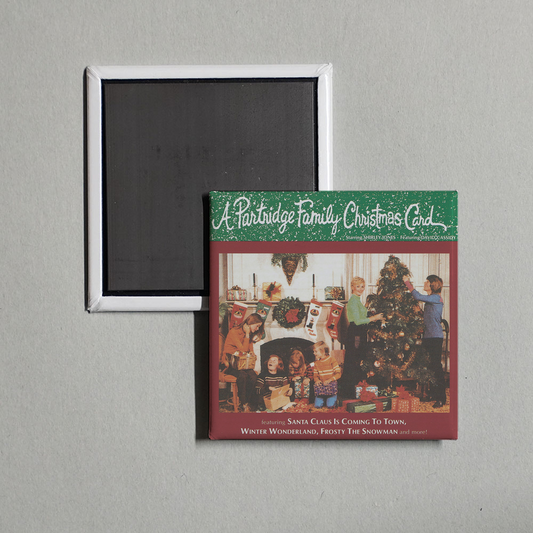 The Partridge Family - A Partridge Family Christmas Card Album Cover Fridge Magnet