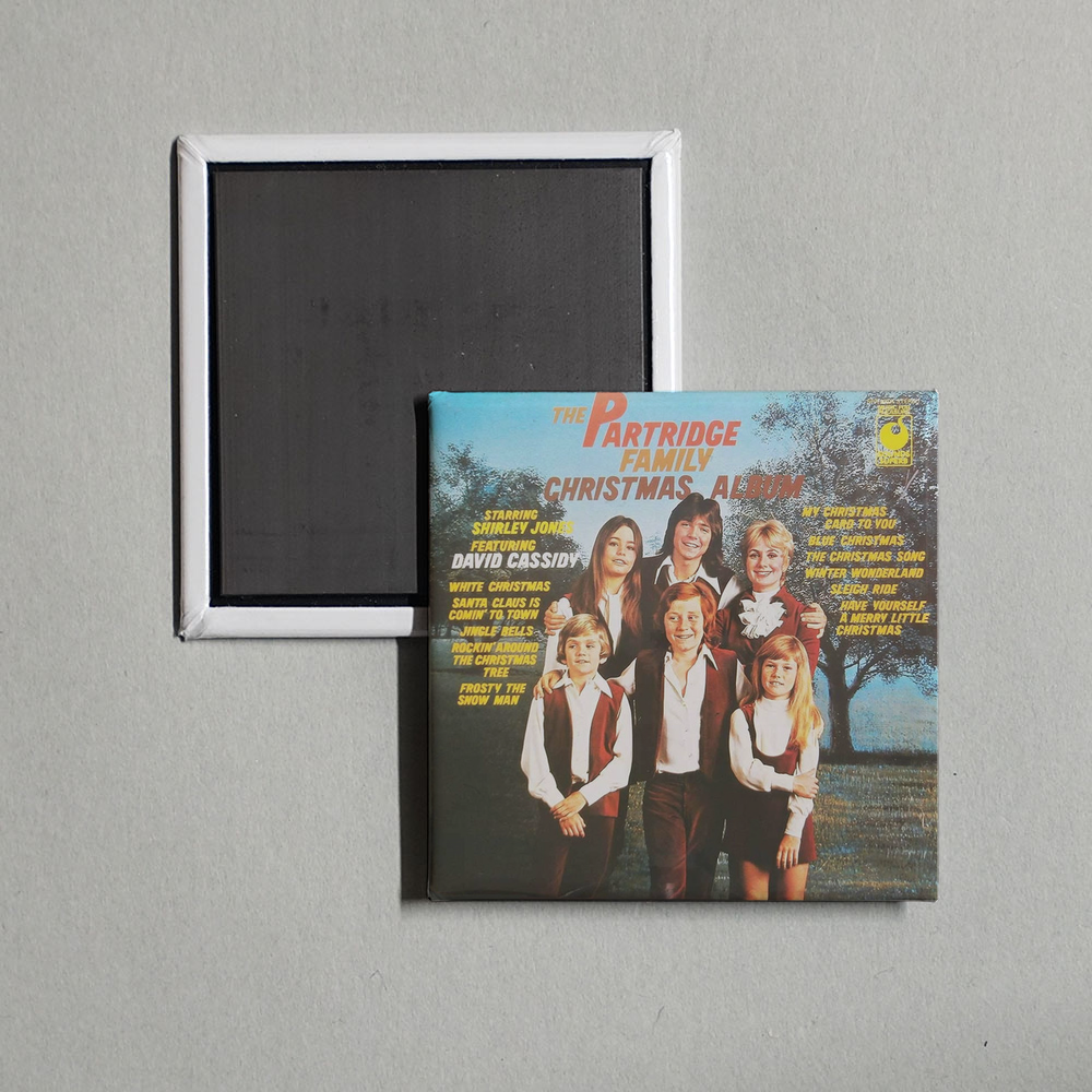 The Partridge Family - Christmas Album Album Cover Fridge Magnet