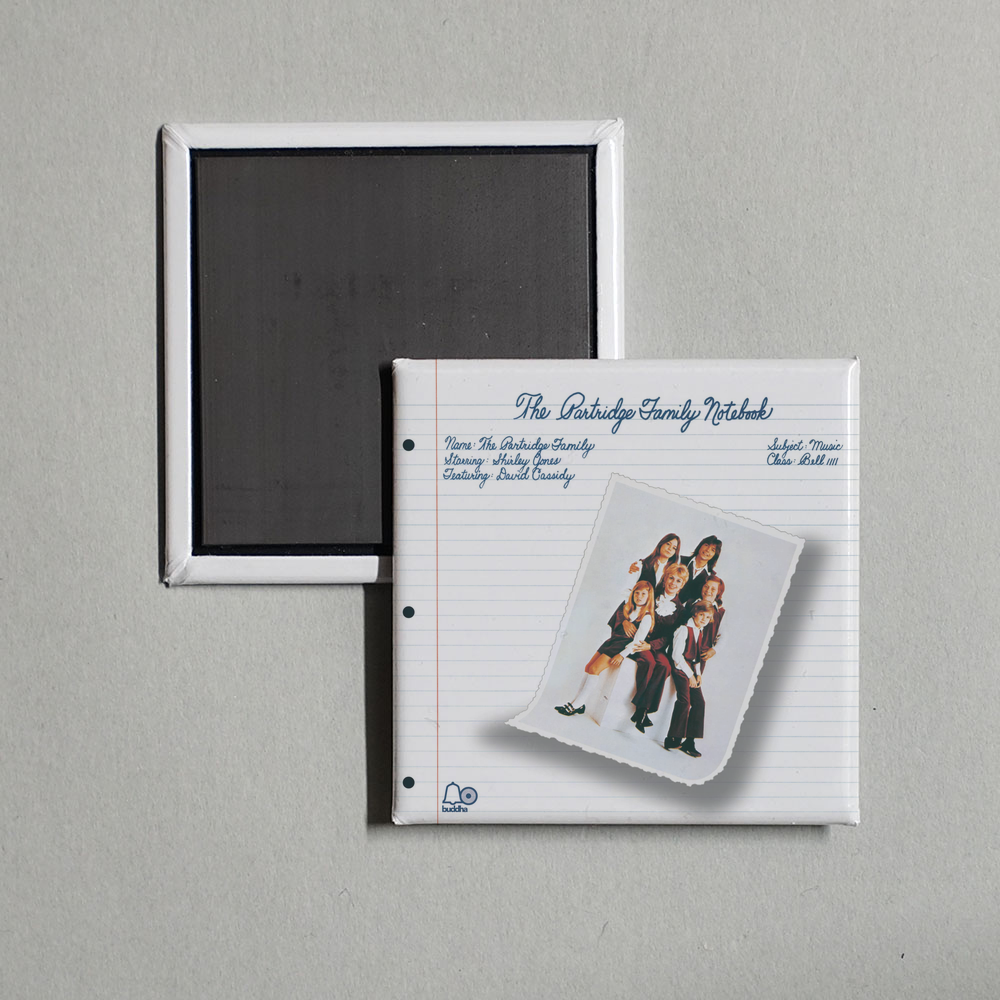 The Partridge Family - The Partridge Family Notebook Album Cover Fridge Magnet