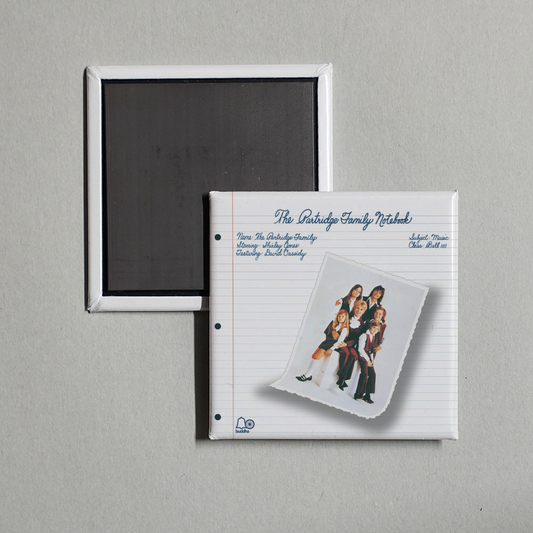 The Partridge Family - The Partridge Family Notebook Album Cover Fridge Magnet