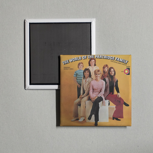 The Partridge Family - The World of the Partridge Family Album Cover Fridge Magnet