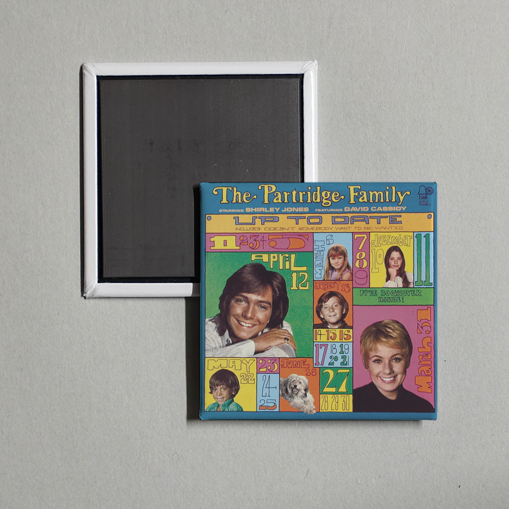 The Partridge Family - Up To Date Album Cover Fridge Magnet