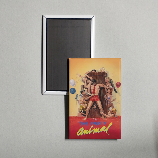The Party Animal Mini Movie Fridge Magnet