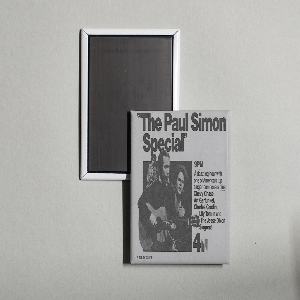 The Paul Simon Special Mini Movie Fridge Magnet