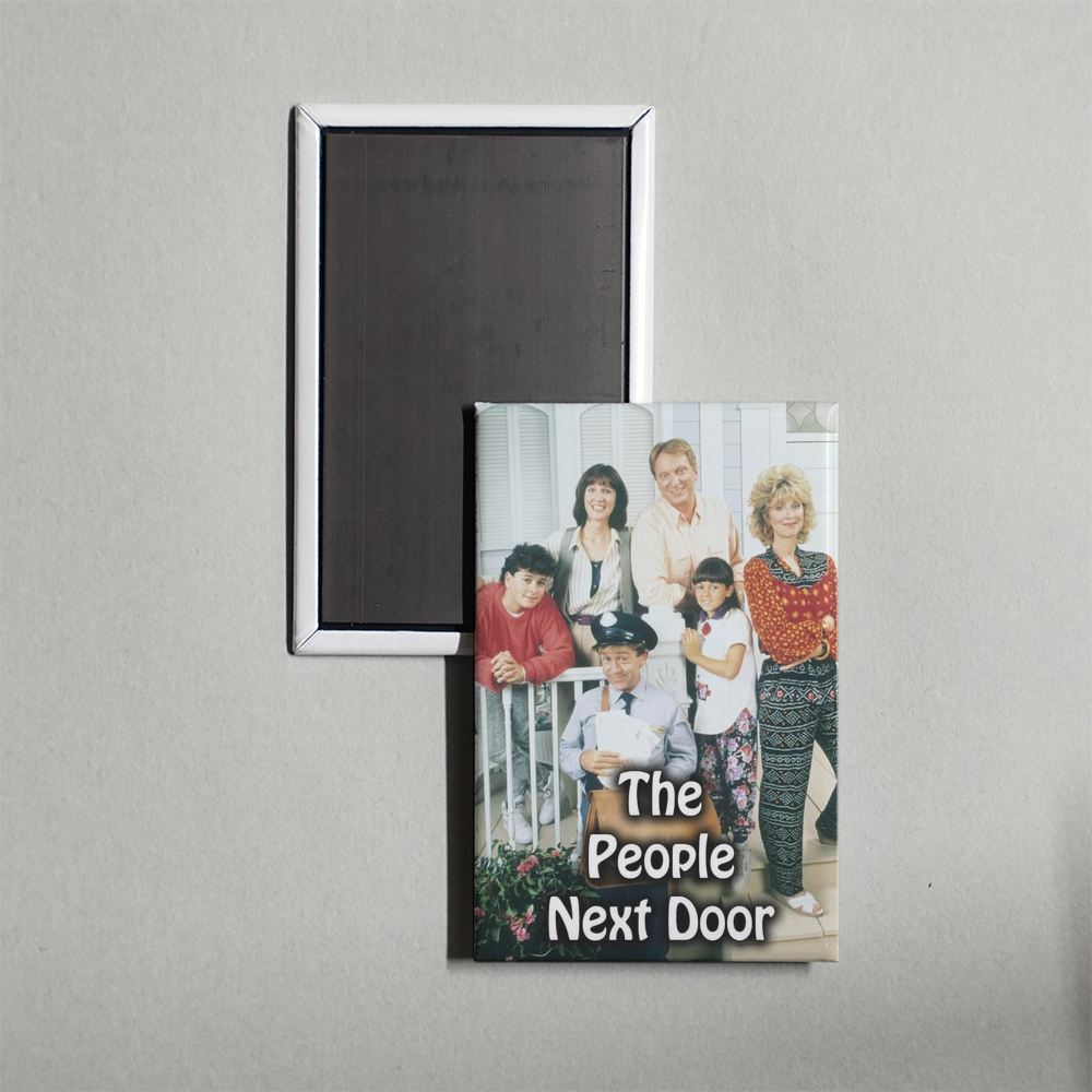 The People Next Door TV Show Fridge Magnet