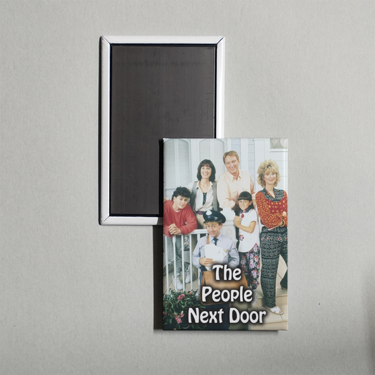 The People Next Door TV Show Fridge Magnet