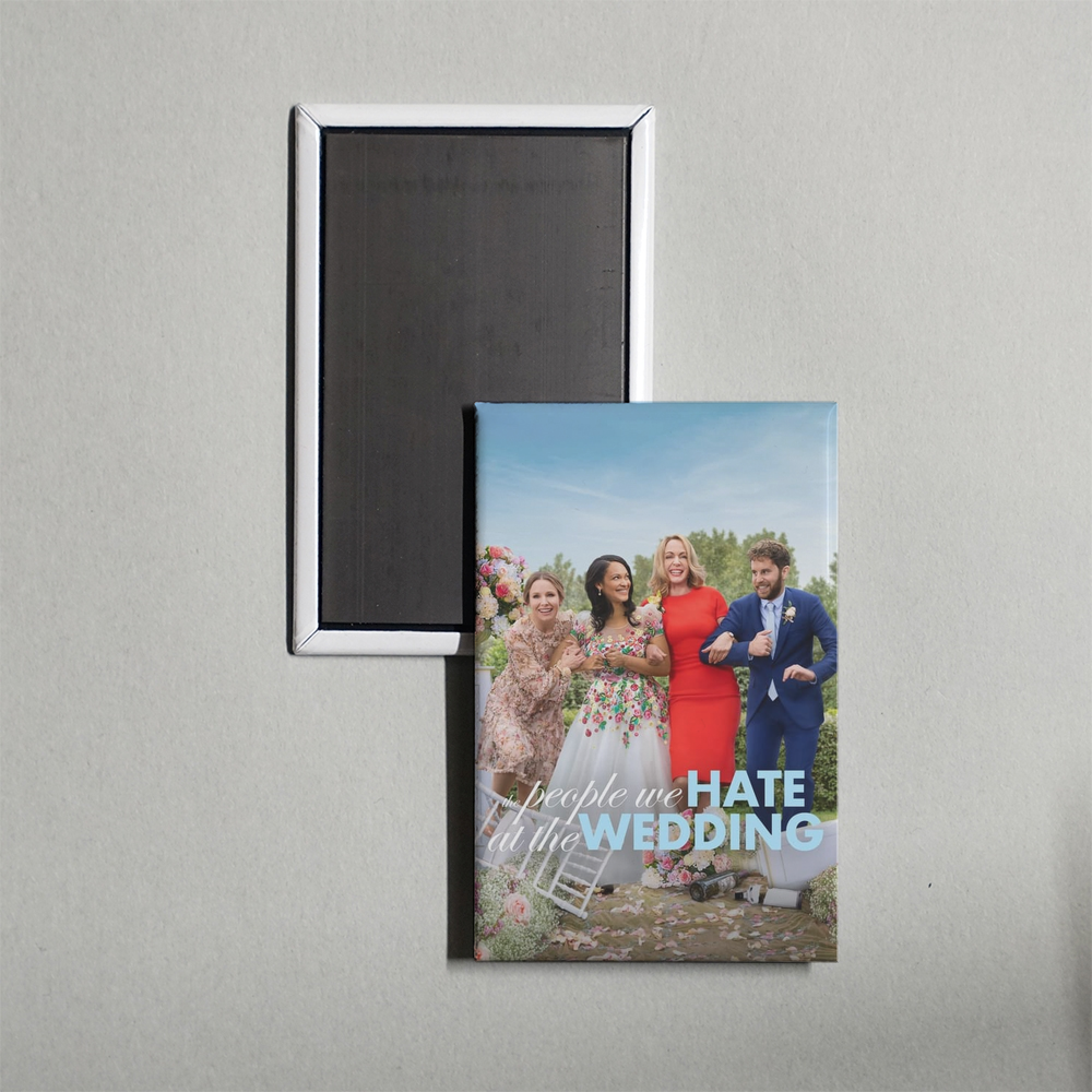 The People We Hate at the Wedding Mini Movie Fridge Magnet