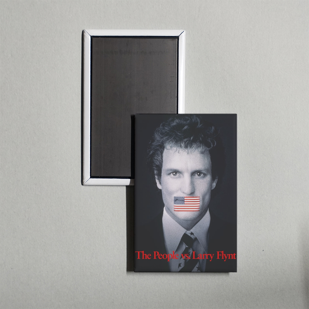 The People vs. Larry Flynt Mini Movie Fridge Magnet