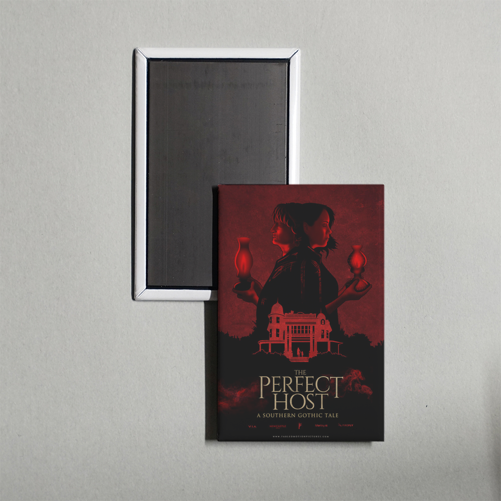 The Perfect Host A Southern Gothic Tale Mini Movie Fridge Magnet