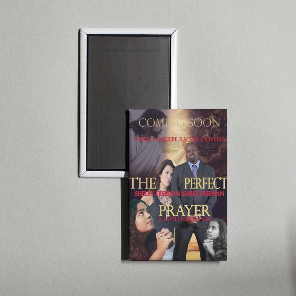 The Perfect Prayer A Faith Based Film Mini Movie Fridge Magnet