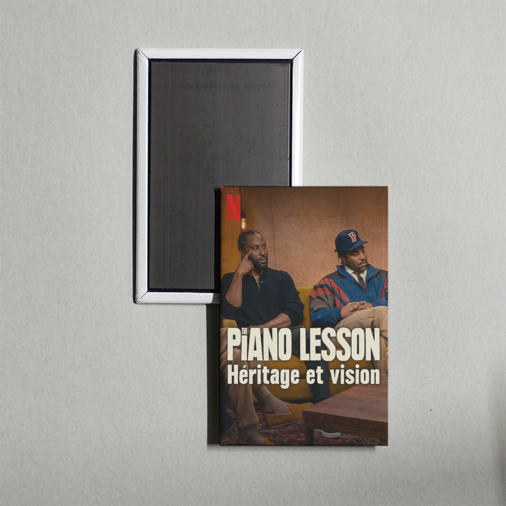 The Piano Lesson Legacy and a Vision Mini Movie Fridge Magnet