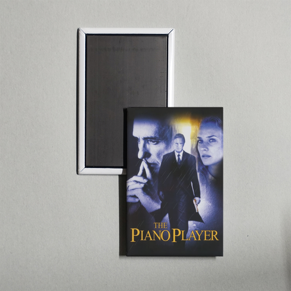 The Piano Player Mini Movie Fridge Magnet