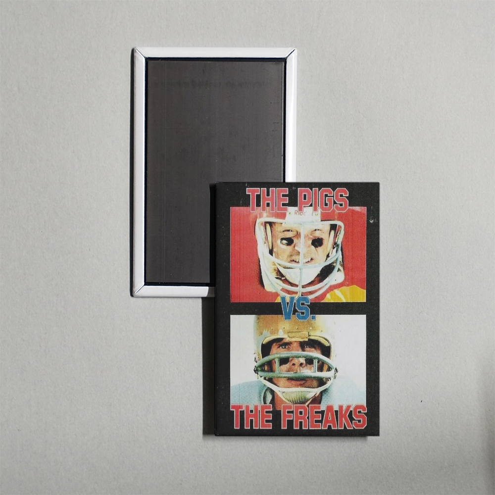 The Pigs vs. The Freaks Mini Movie Fridge Magnet