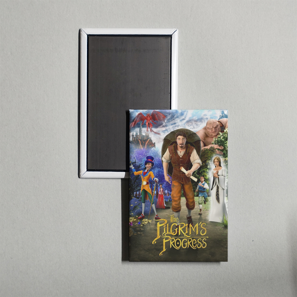 The Pilgrim's Progress Mini Movie Fridge Magnet
