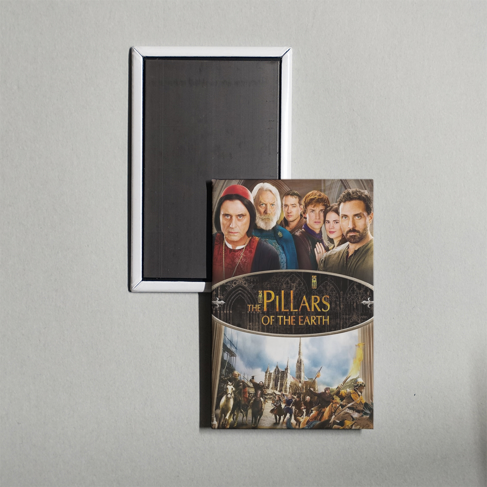The Pillars of the Earth TV Show Fridge Magnet