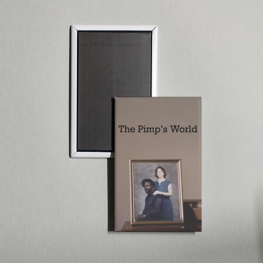 The Pimpâ€™s World Mini Movie Fridge Magnet