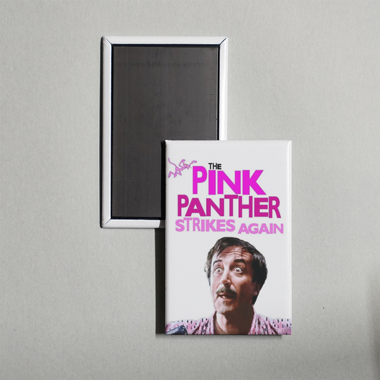 The Pink Panther Strikes Again Mini Movie Fridge Magnet