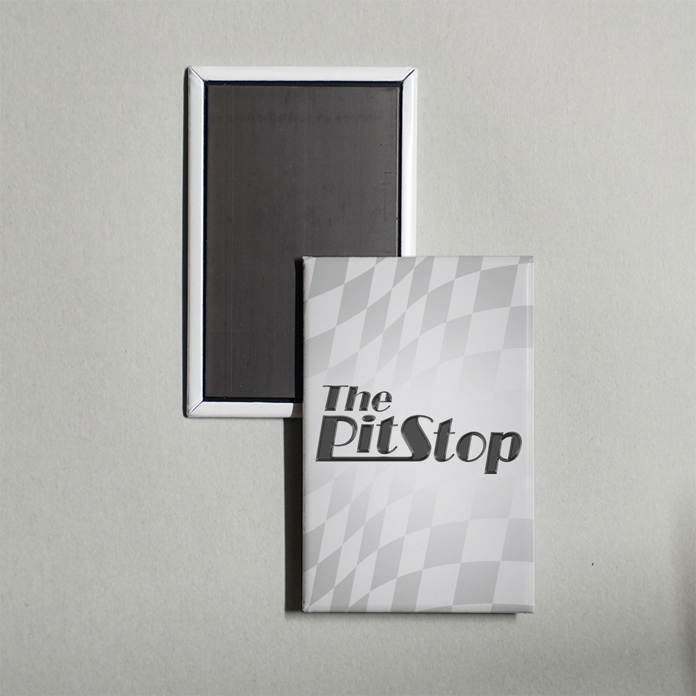 The Pit Stop TV Show Fridge Magnet