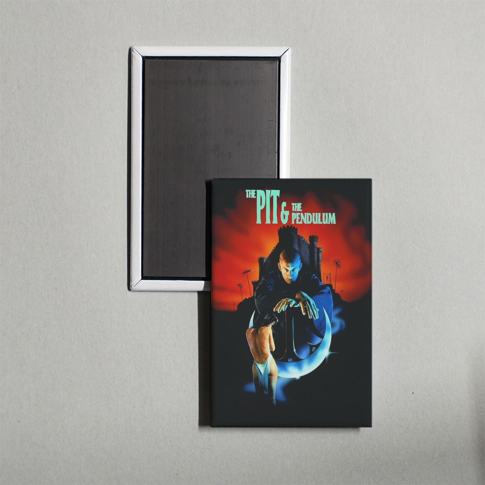 The Pit and the Pendulum Mini Movie Fridge Magnet