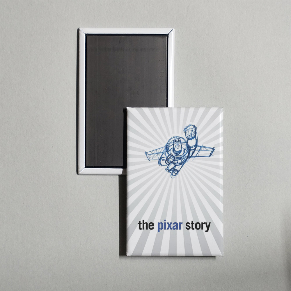 The Pixar Story Mini Movie Fridge Magnet