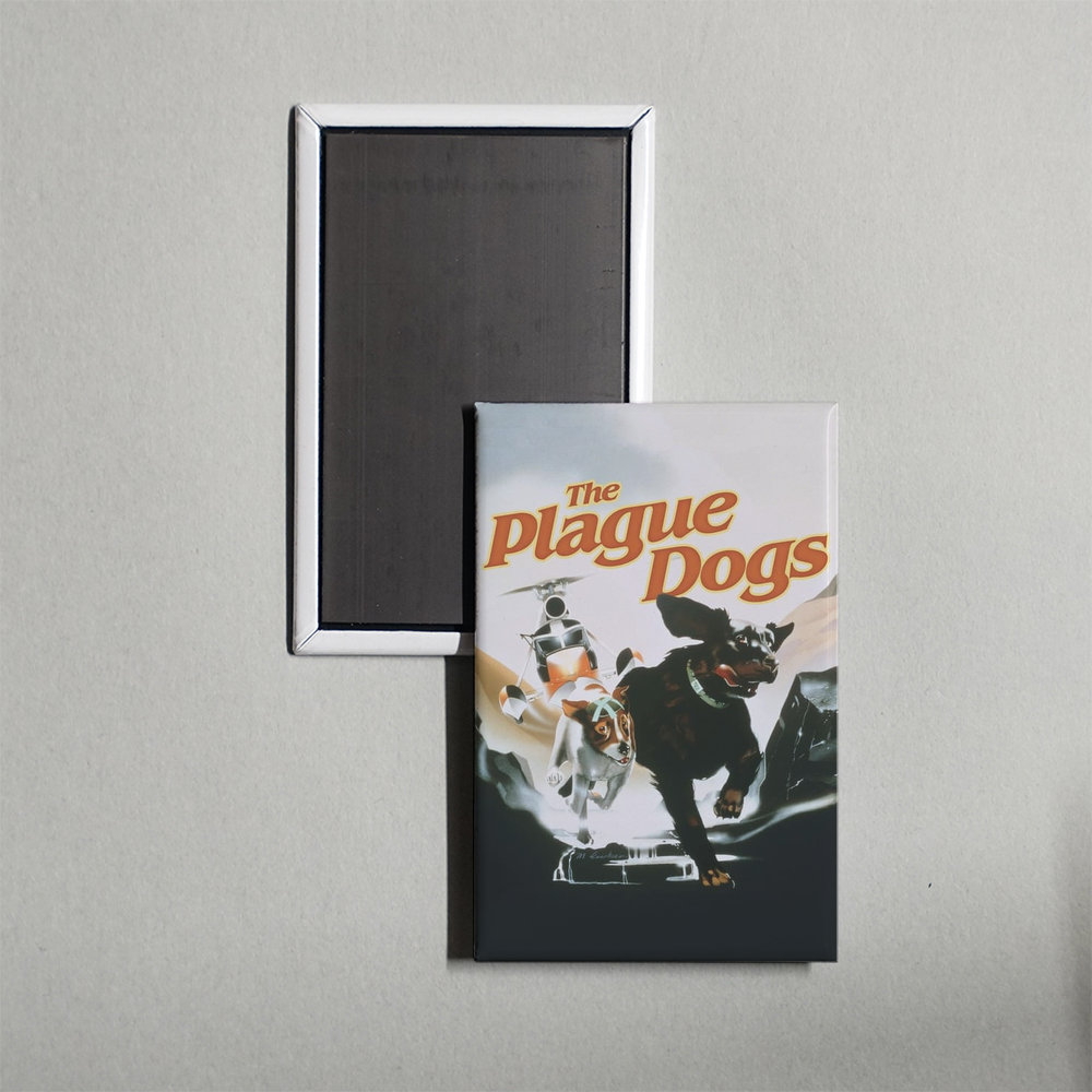 The Plague Dogs Mini Movie Fridge Magnet