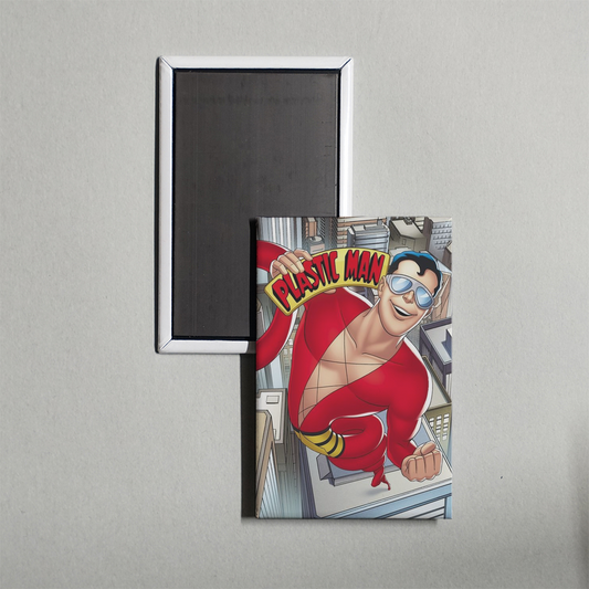 The Plastic Man ComedyAdventure Show TV Show Fridge Magnet