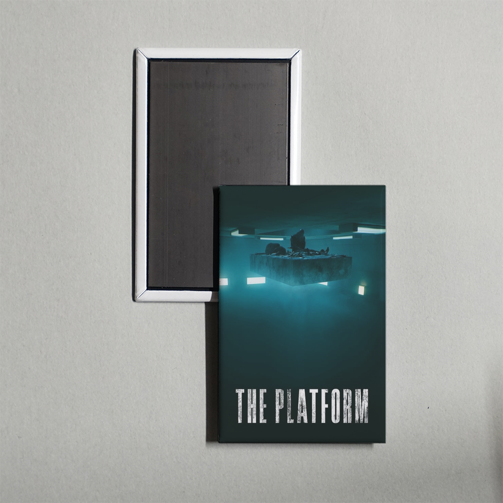 The Platform Mini Movie Fridge Magnet