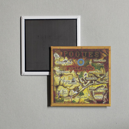 The Pogues - Hell's Ditch (Expanded Edition) Album Cover Fridge Magnet