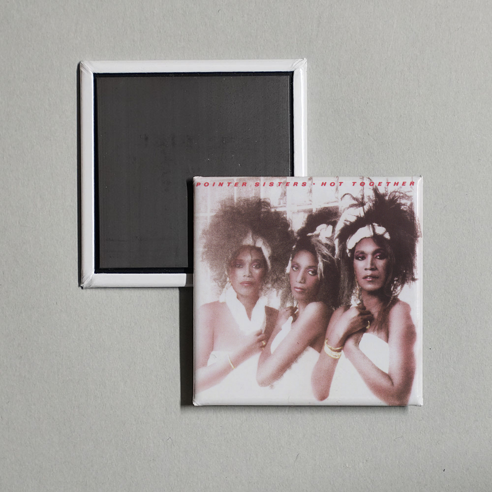 The Pointer Sisters - Hot Together Album Cover Fridge Magnet