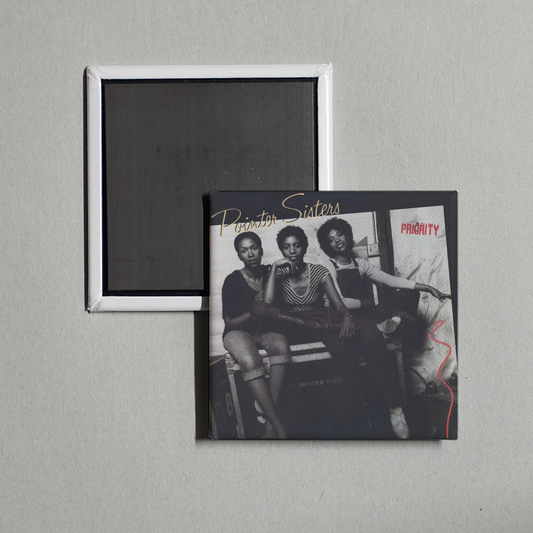 The Pointer Sisters - Priority (Bonus Track Version) Album Cover Fridge Magnet