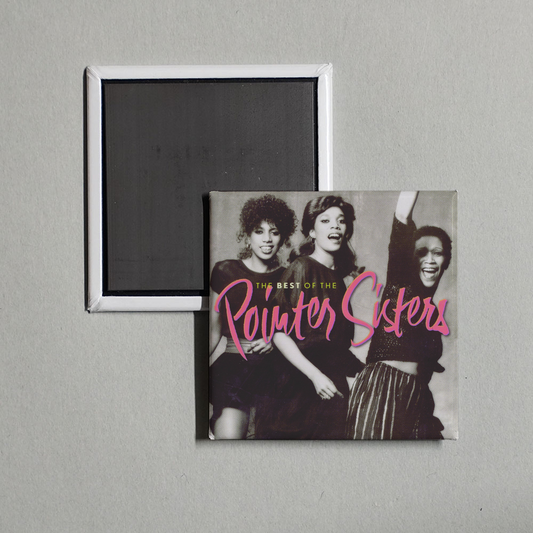 The Pointer Sisters - The Best Of The Pointer Sisters Album Cover Fridge Magnet