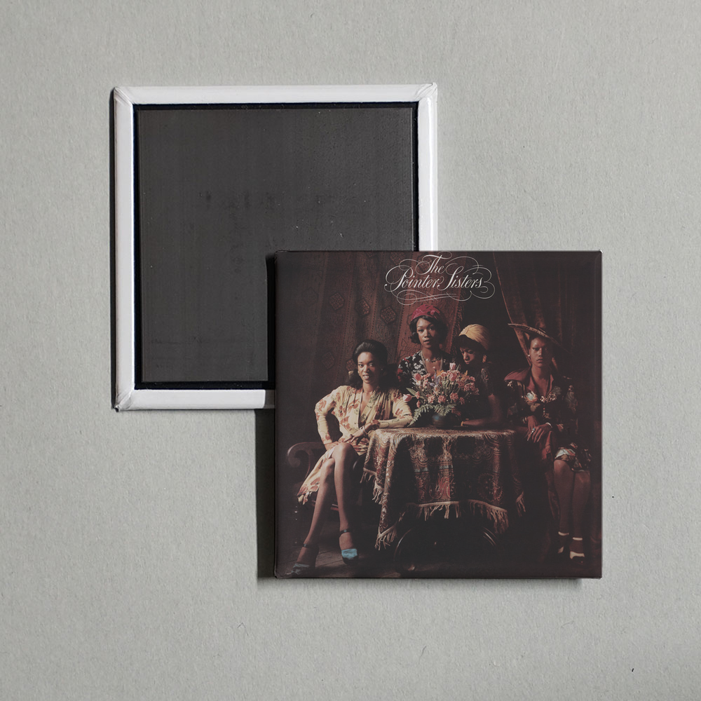 The Pointer Sisters - The Pointer Sisters Album Cover Fridge Magnet
