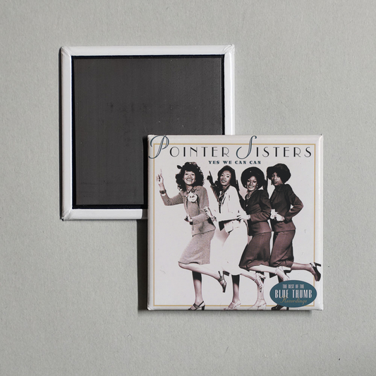 The Pointer Sisters - Yes We Can Can The Best Of The Blue Thumb Recordings Album Cover Fridge Magnet