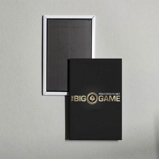 The PokerStars.net Big Game TV Show Fridge Magnet