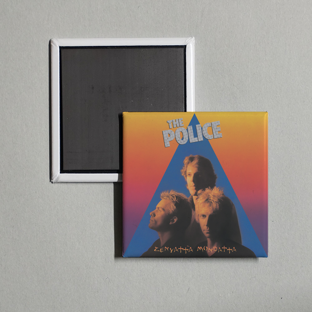 The Police - Zenyatta Mondatta (Remastered 2003) Album Cover Fridge Magnet